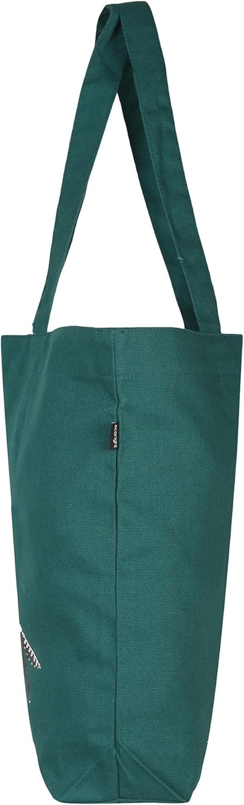Tote Bag for Women, Zipper Tote Bag for Women Work with Pocket, Large Canvas Bag for Shopping, Beach, Yoga