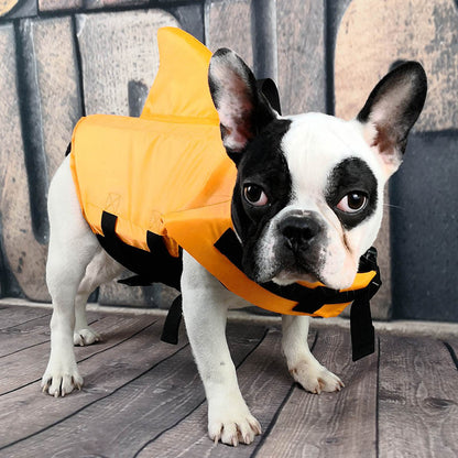 Pet Swimsuit Shark Fin Life Jacket